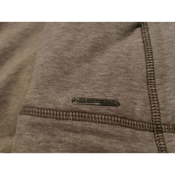 Lululemon Savasana Wrap Heather Light Brown Size 6 - Picture 10 of 13